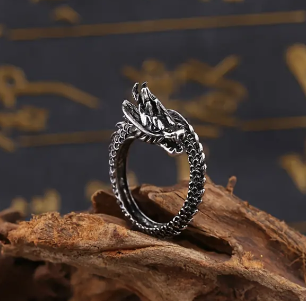 Miniatura 2 de Anillo Dragon de la suerte